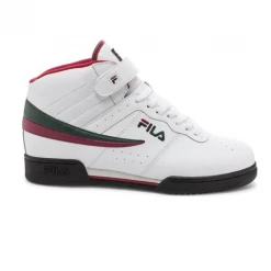 Fila Men's F-13 Shoes - White / Sycamore / Red