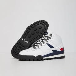 Fila Men's Fitness Hiker Mid Shoes - White / Navy / Black