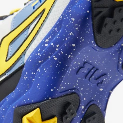 Fila Men's Oakmont TR Mid Shoes - Glacier Grey / Black / Maui Blue