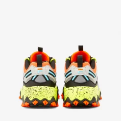 Fila Men's Oakmont TR Shoes - High Rise / Black / Safety Yellow