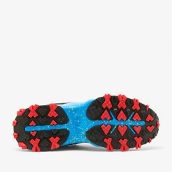 Fila Men's Oakmont TR Shoes - Silver Birch / Black / Electric Blue