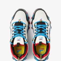 Fila Men's Oakmont TR Shoes - Silver Birch / Black / Electric Blue