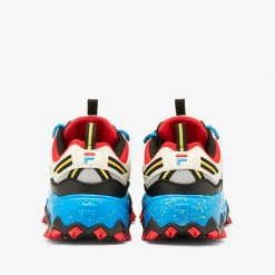 Fila Men's Oakmont TR Shoes - Silver Birch / Black / Electric Blue