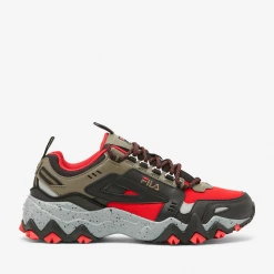 Fila Men's Oakmont TR Shoes - Red / Black / Turmeric