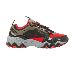 Fila Men's Oakmont TR Shoes - Red / Black / Turmeric