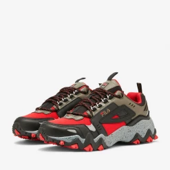 Fila Men's Oakmont TR Shoes - Red / Black / Turmeric