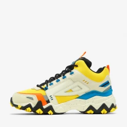 FIla Men's Oakmont TR Mid Shoes - Lemon / Gardenia / Blue Sapphire