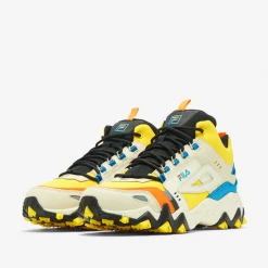 FIla Men's Oakmont TR Mid Shoes - Lemon / Gardenia / Blue Sapphire