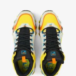 FIla Men's Oakmont TR Mid Shoes - Lemon / Gardenia / Blue Sapphire