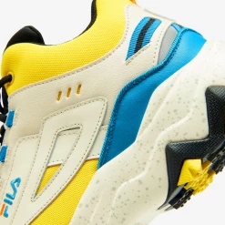 FIla Men's Oakmont TR Mid Shoes - Lemon / Gardenia / Blue Sapphire