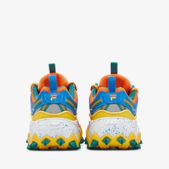 Fila Men's Oakmont TR Shoes - Parasailing / Freesia / Shocking Orange