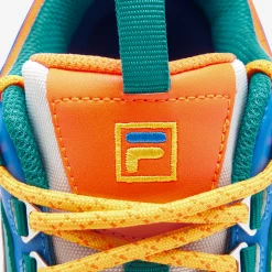 Fila Men's Oakmont TR Shoes - Parasailing / Freesia / Shocking Orange