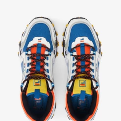 Fila Men's Oakmont TR Shoes - Blue Sapphire / Gardenia / Red Orange Women's