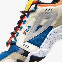 Fila Men's Oakmont TR Shoes - Blue Sapphire / Gardenia / Red Orange Women's