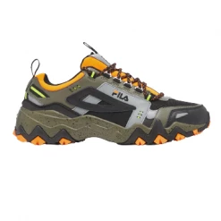Fila Men's Oakmont TR Shoes - Shocking Orange / Tarmac / Black