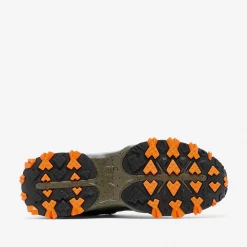 Fila Men's Oakmont TR Shoes - Shocking Orange / Tarmac / Black