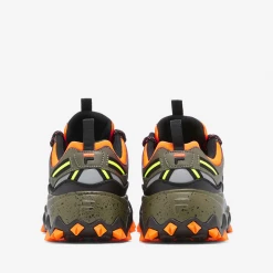 Fila Men's Oakmont TR Shoes - Shocking Orange / Tarmac / Black