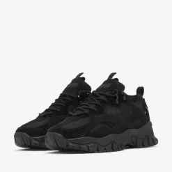 Fila Men's Ray Tracer TR 2 Shoes - Black / Metallic Silver