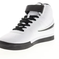 Fila Men's Vulc 13 Mid Plus Shoes - White / Black