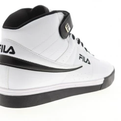Fila Men's Vulc 13 Mid Plus Shoes - White / Black
