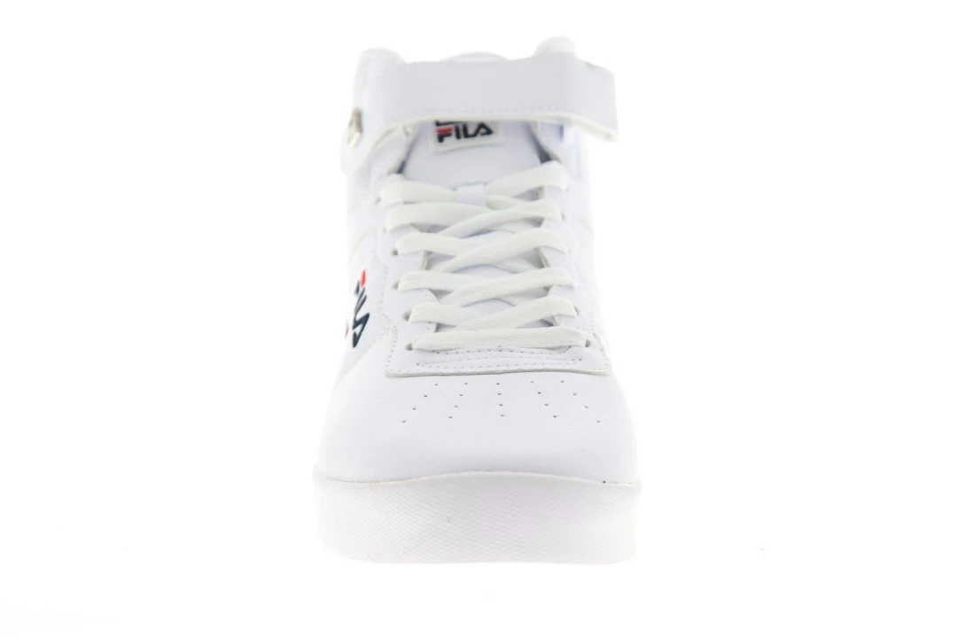 Fila Men's Vulc 13 Mid Plus Shoes - White / Red