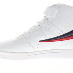 Fila Men's Vulc 13 Mid Plus Shoes - White / Red
