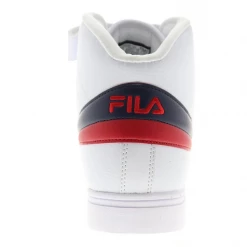 Fila Men's Vulc 13 Mid Plus Shoes - White / Red