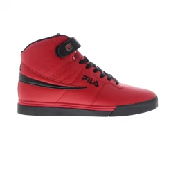 Fila Men's Vulc 13 Mid Plus Shoes - Red / Black