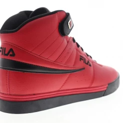Fila Men's Vulc 13 Mid Plus Shoes - Red / Black