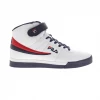 Fila Men's Vulc 13 Mid Plus Shoes - White / Blue / Red