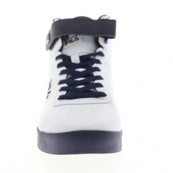 Fila Men's Vulc 13 Mid Plus Shoes - White / Blue / Red