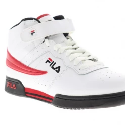 Fila Men's F-13 Shoes - White / Black / Red