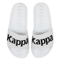 Kappa 222 Banda Adam 9 Slides - White / Black