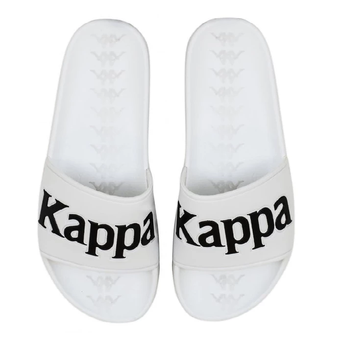 Kappa 222 Banda Adam 9 Slides - White / Black