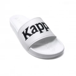 Kappa 222 Banda Adam 9 Slides - White / Black