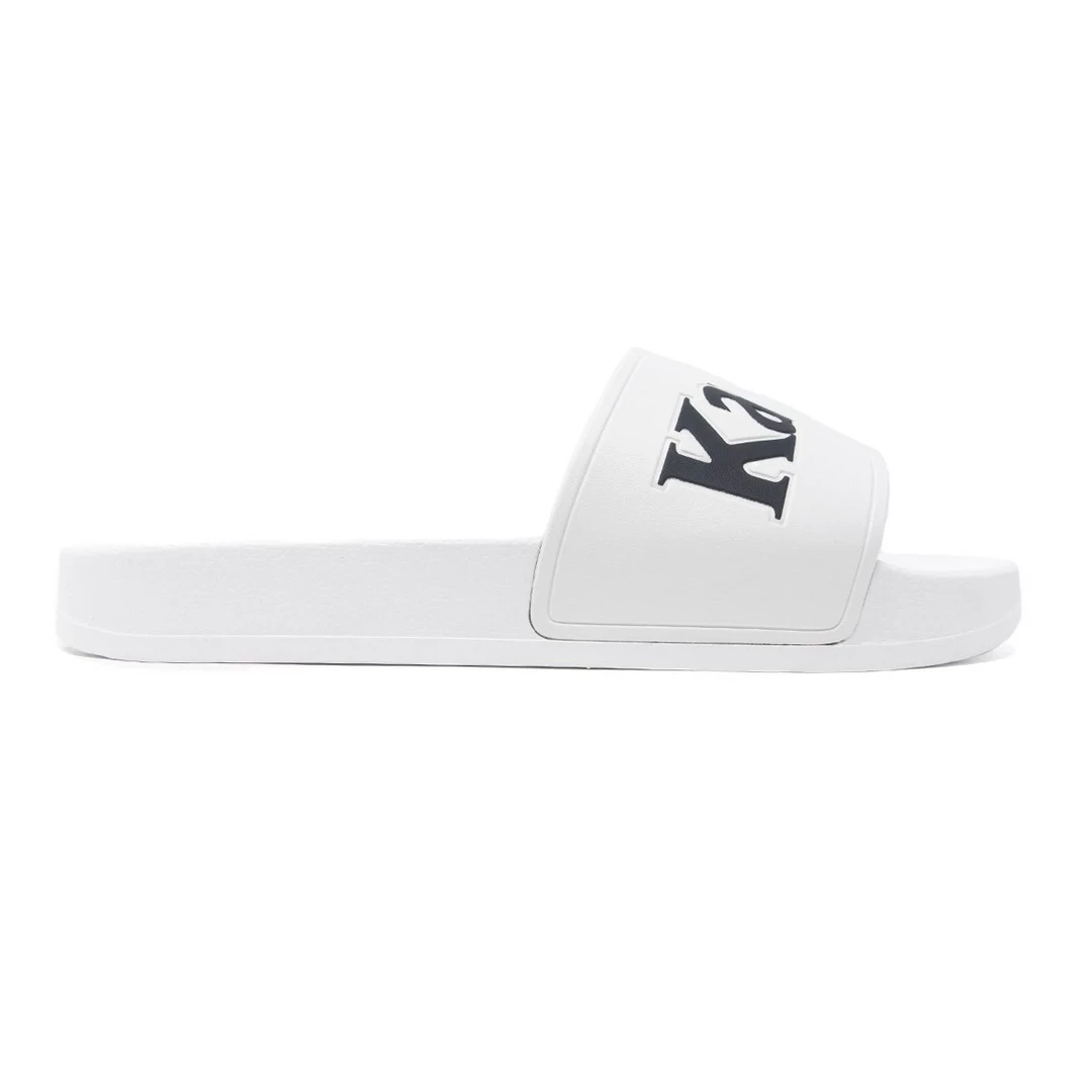 Kappa 222 Banda Adam 9 Slides - White / Black