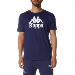 Kappa Men's Authentic Estessi T-Shirt - Navy