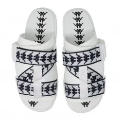 Kappa Banda Mitel 1 Sandals - White / Black