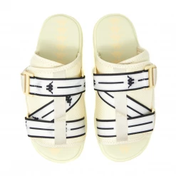 Kappa Authentic JPN Mitel Sandals - Off White / White