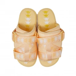 Men's Kappa 222 Banda Mitel 7 Sandals - Light Yellow / White