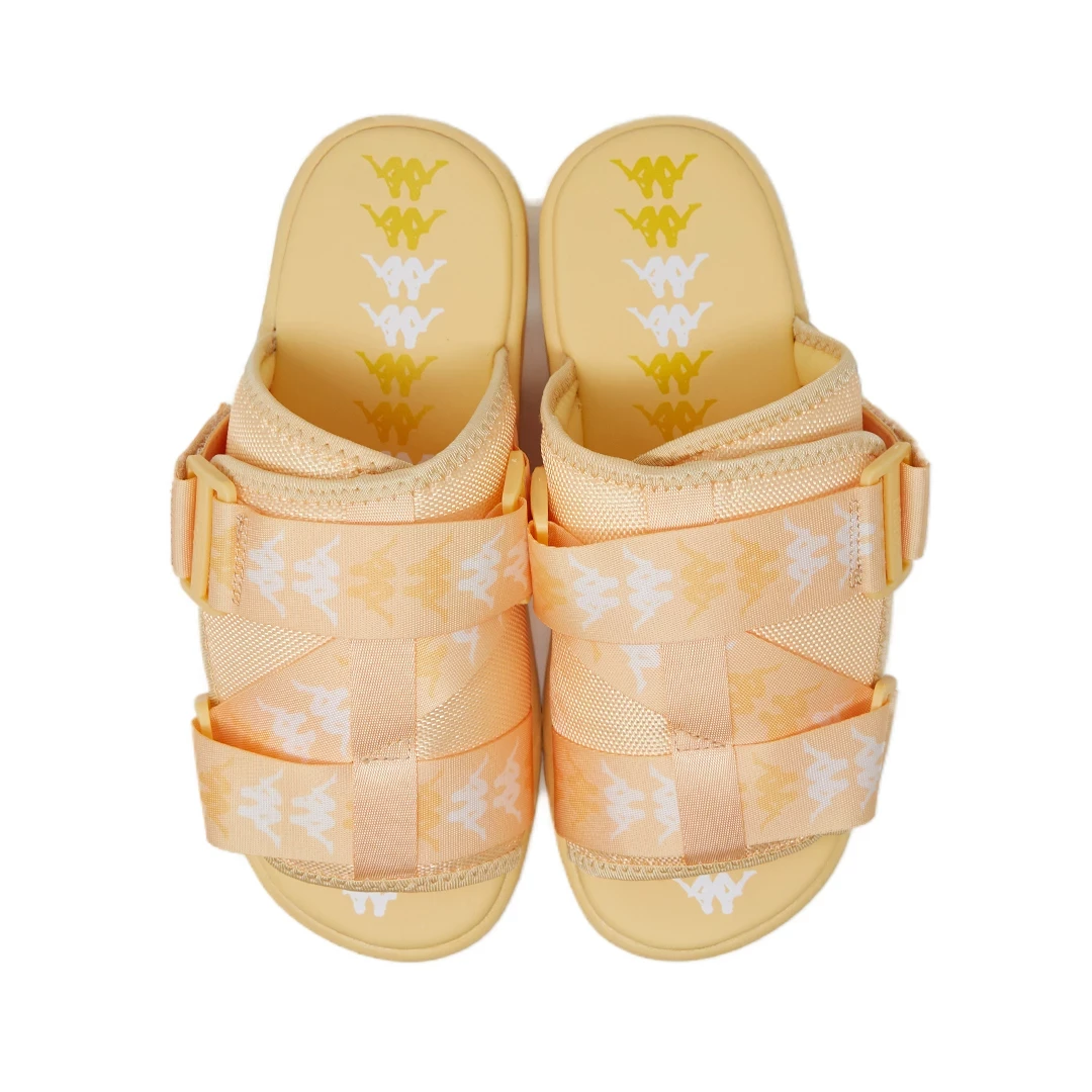 Men's Kappa 222 Banda Mitel 7 Sandals - Light Yellow / White