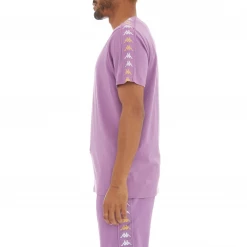 Kappa Men's Banda Bendocin T Shirt - Violet Lavender