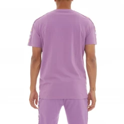 Kappa Men's Banda Bendocin T Shirt - Violet Lavender