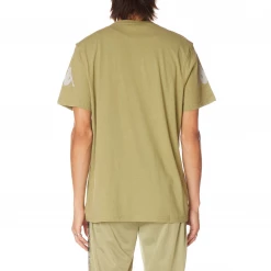 Kappa Men's Authentic Paroo T Shirt - Green / Salvia
