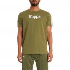 Kappa Men's 222 Banda Deto 2 T-Shirt - Green Olive