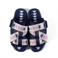 Men's Kappa 222 Banda Mitel 8 Sandals - Navy Blue / Lavender