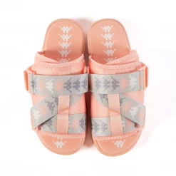 Kappa 222 Banda Mitel 8 Sandals - Peach / Grey Men's