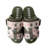 Kappa 222 Banda Mitel 8 Sandals - Green Olive / Pink