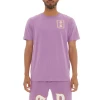 Kappa Authentic Vlado T Shirt - Violet / Lavender Men's