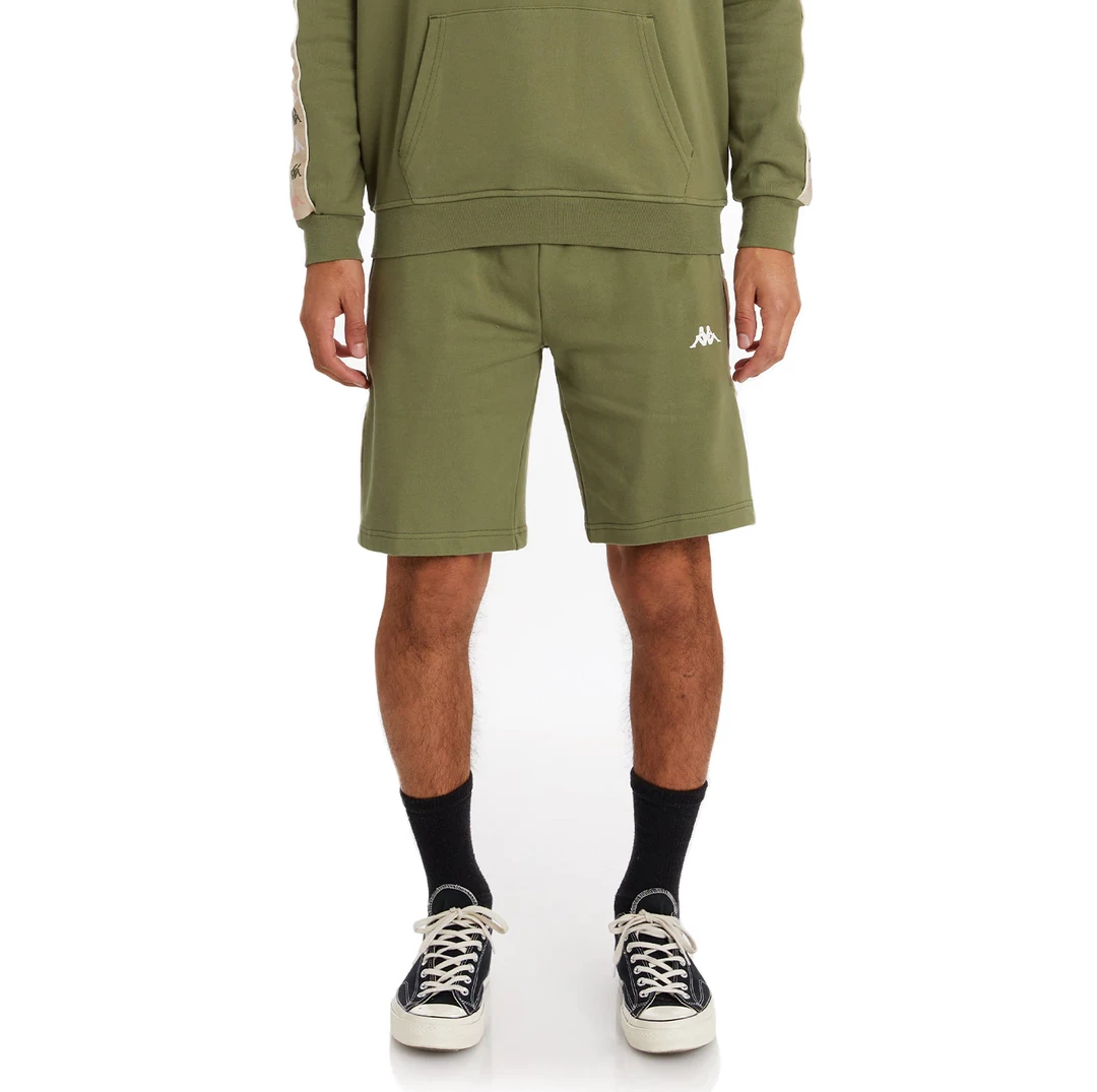 Kappa Men's 222 Banda Marvzin 2 Shorts - Green Olive